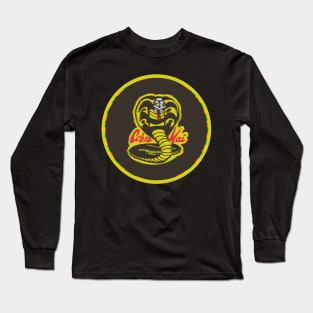 cobra kai logo vintage Long Sleeve T-Shirt